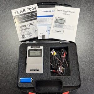 Electrical Stimulation Tens Unit 7000 Machine Muscle Massage Therapy Pain Relief